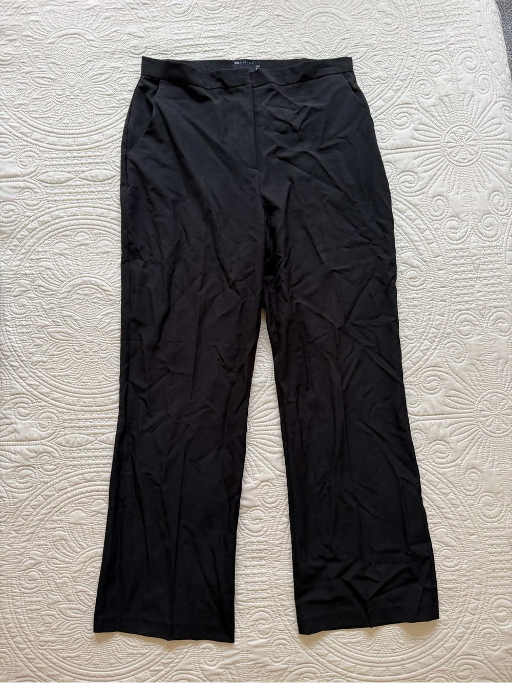 Asos Black Women's Wide-Leg Pants